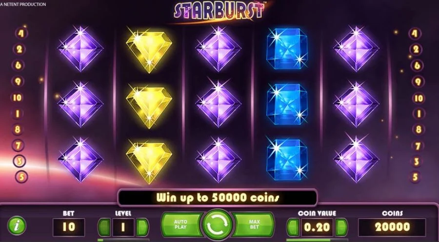 Jugar Starburst slot en Colombia gratis