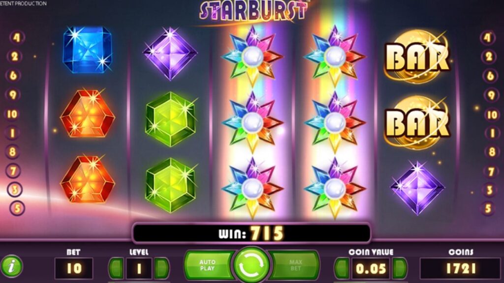 Jugar Starburst slot en Colombia gratis
