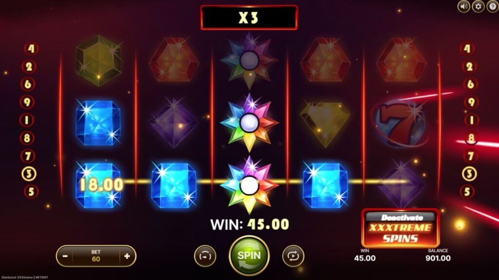 Starburst XXXtreme slot