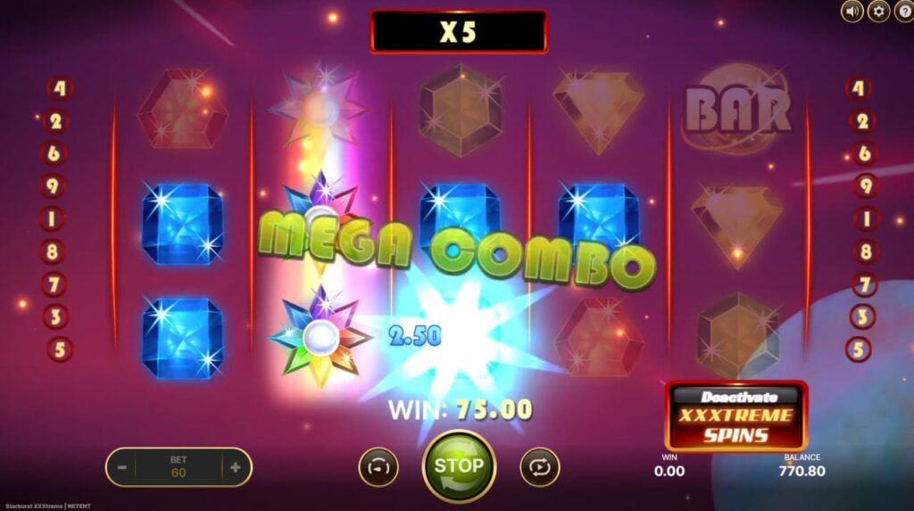 Starburst XXXtreme jugar online